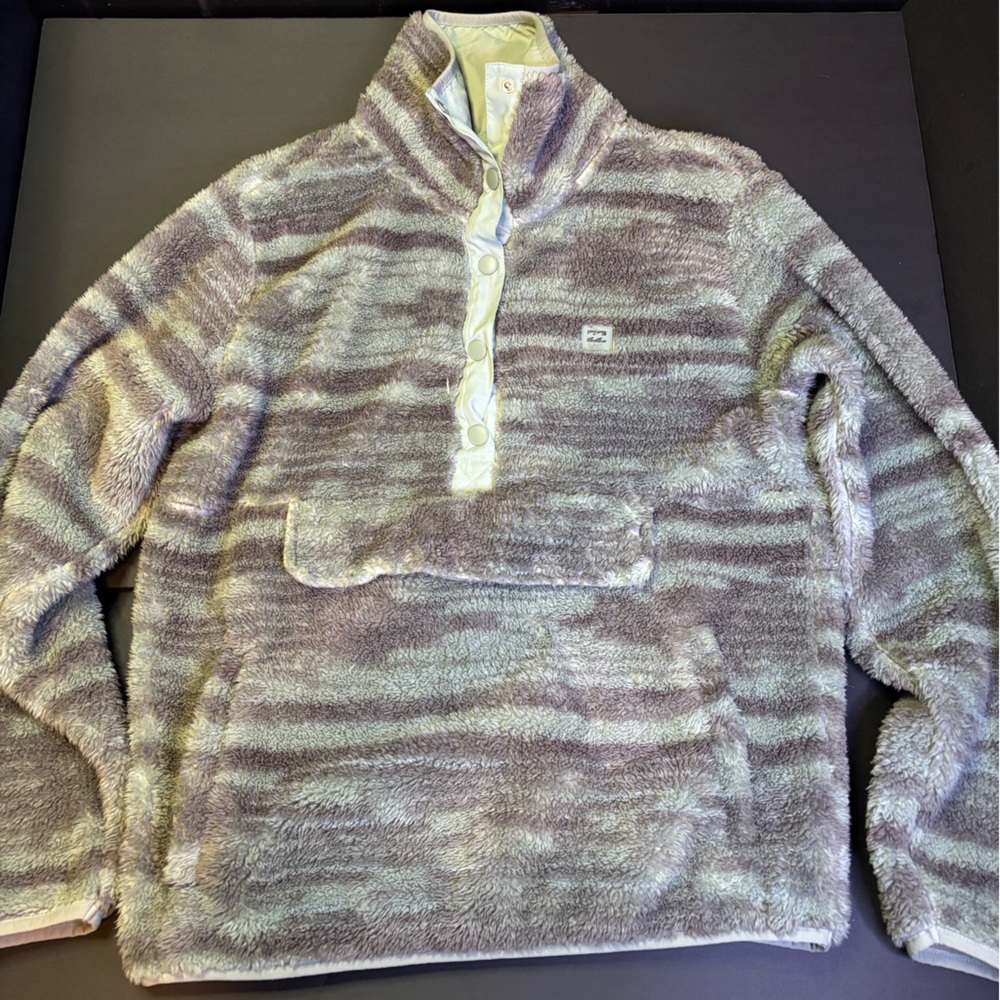 Billabong Switchback Pullover Jacket - Eucalyptus - image 1